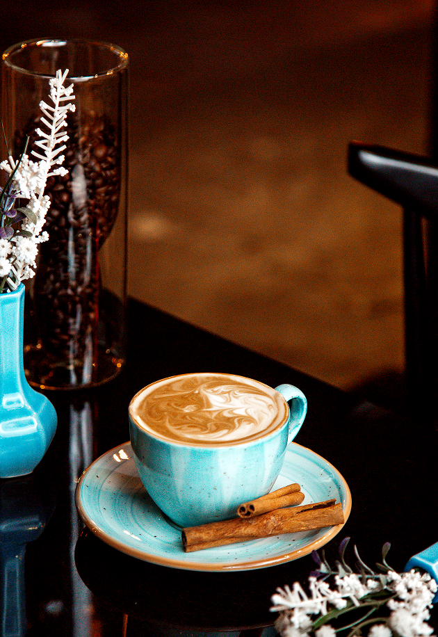 Cafes industry storefront mockup