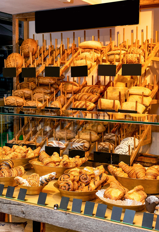 Bakeries industry storefront mockup